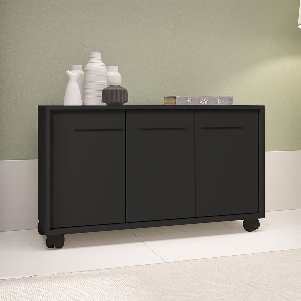 Buffet Eli 3 PT Preto