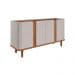 Buffet Eva 4 PT Off White e Cinamomo