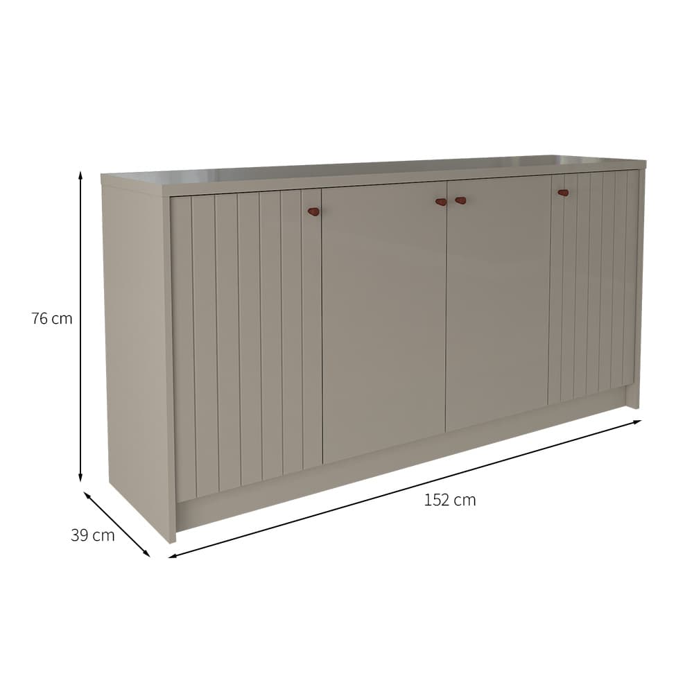 Buffet Lia 4 PT Off White