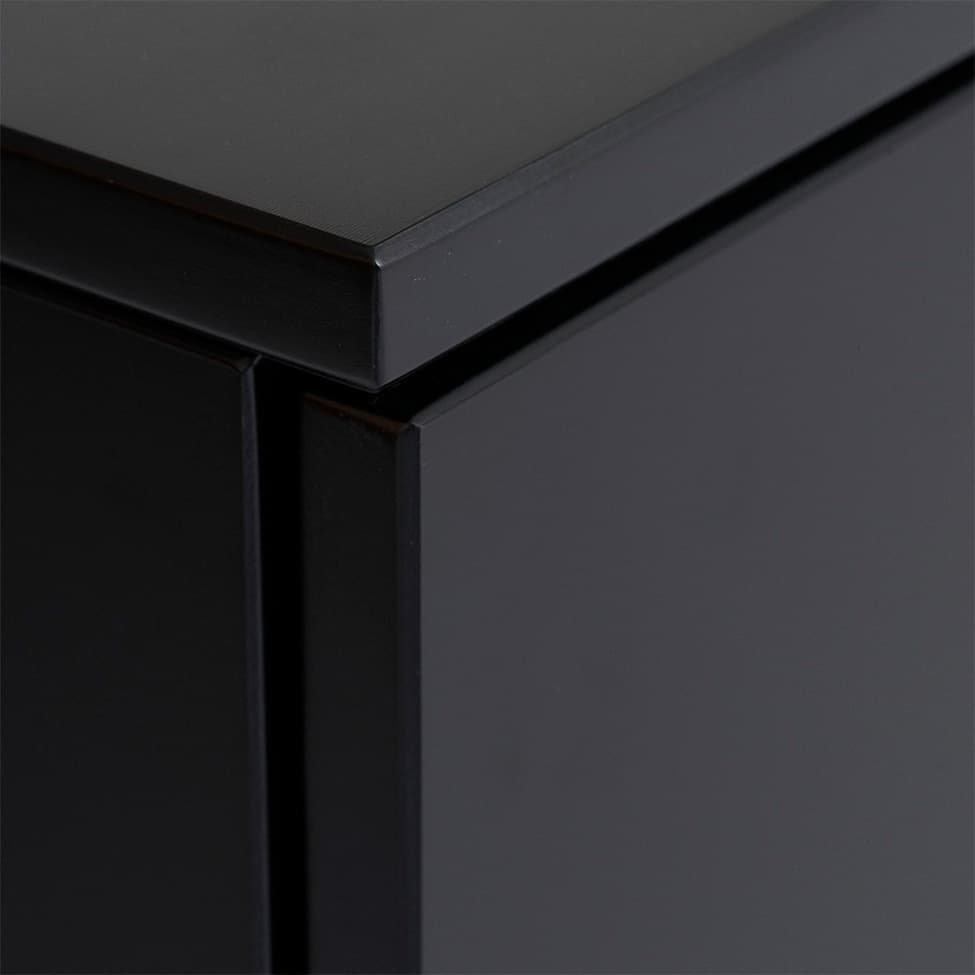 Buffet Skin 4 PT Preto e Garapa