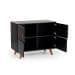 Buffet Skin 4 PT Preto e Garapa
