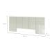 Cabeceira King Basic Off White