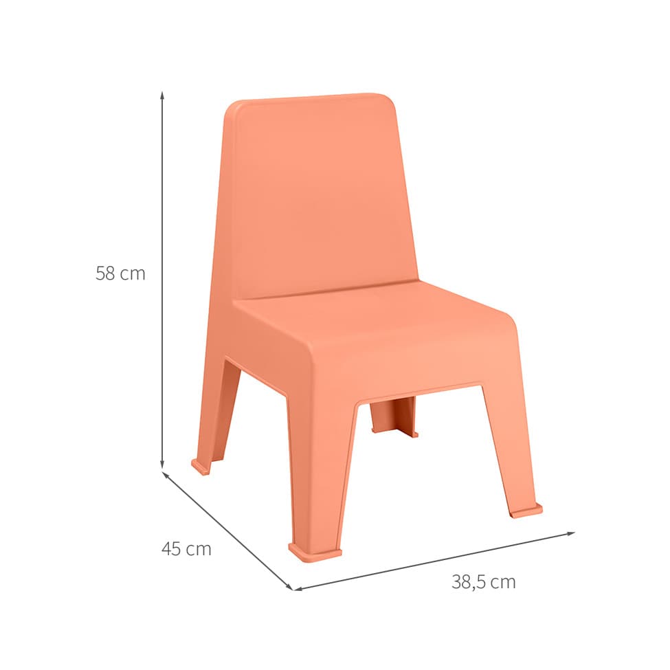 Cadeira Infantil Origami Pessêgo