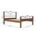 Cama Casal Oasis Preta e Nature