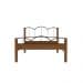 Cama Casal Oasis Preta e Nature