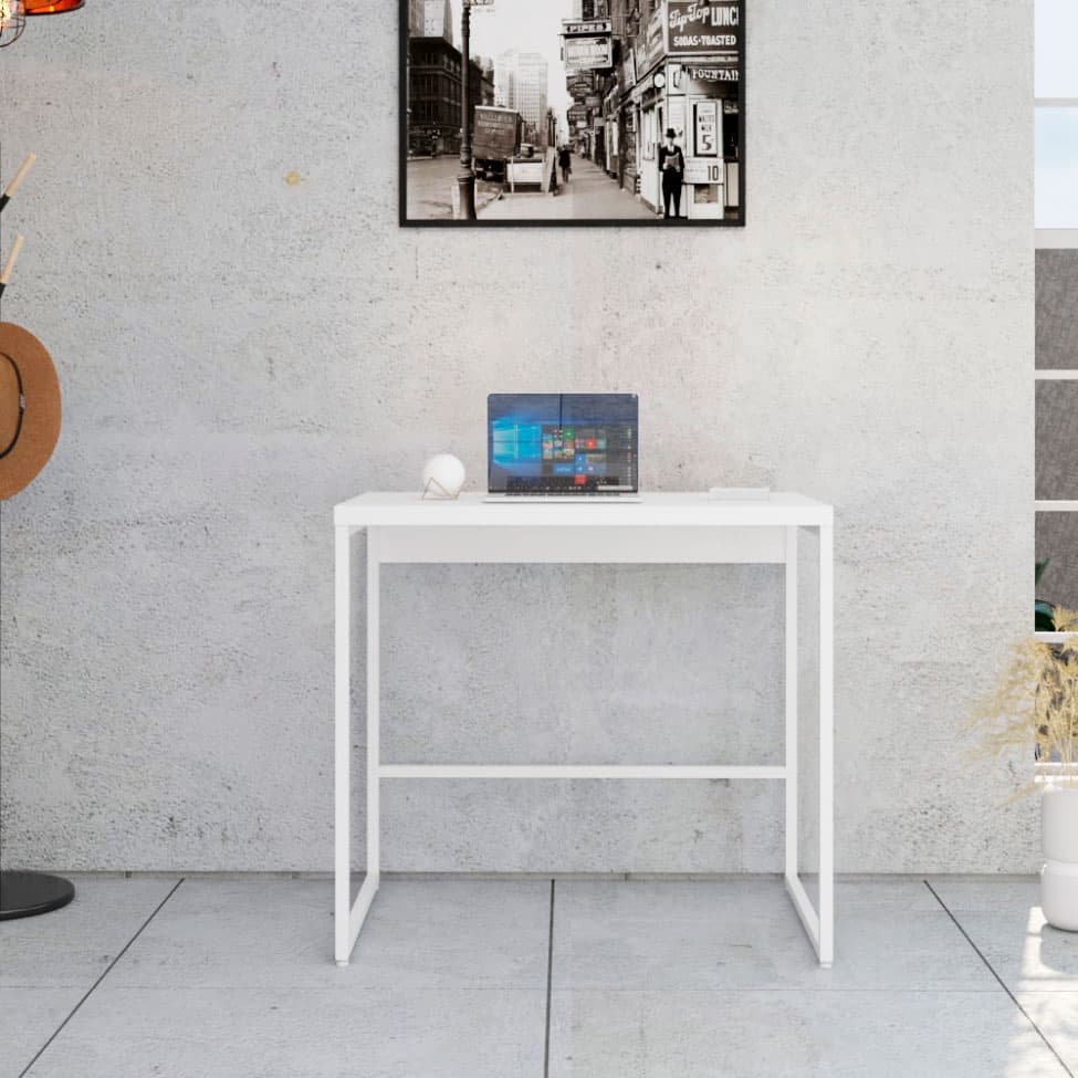 Escrivaninha Studio Branca 80 cm
