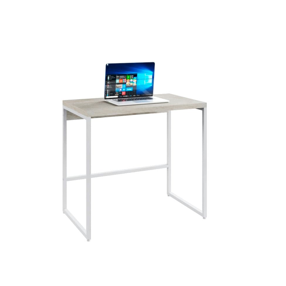Escrivaninha Studio Snow e Branca 80 cm