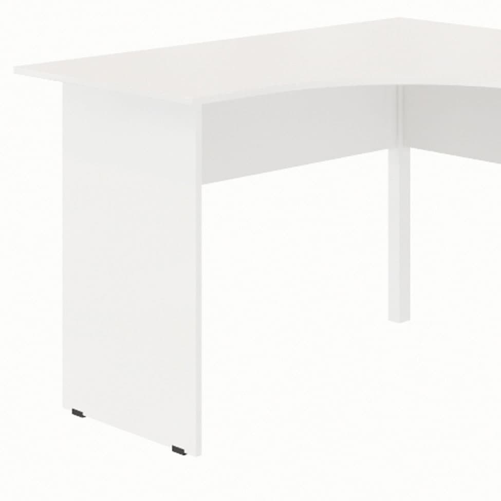 Escrivaninha em L New City Cinza 120 cm