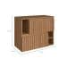 Gabinete de Banheiro Luiza 2 PT Mel