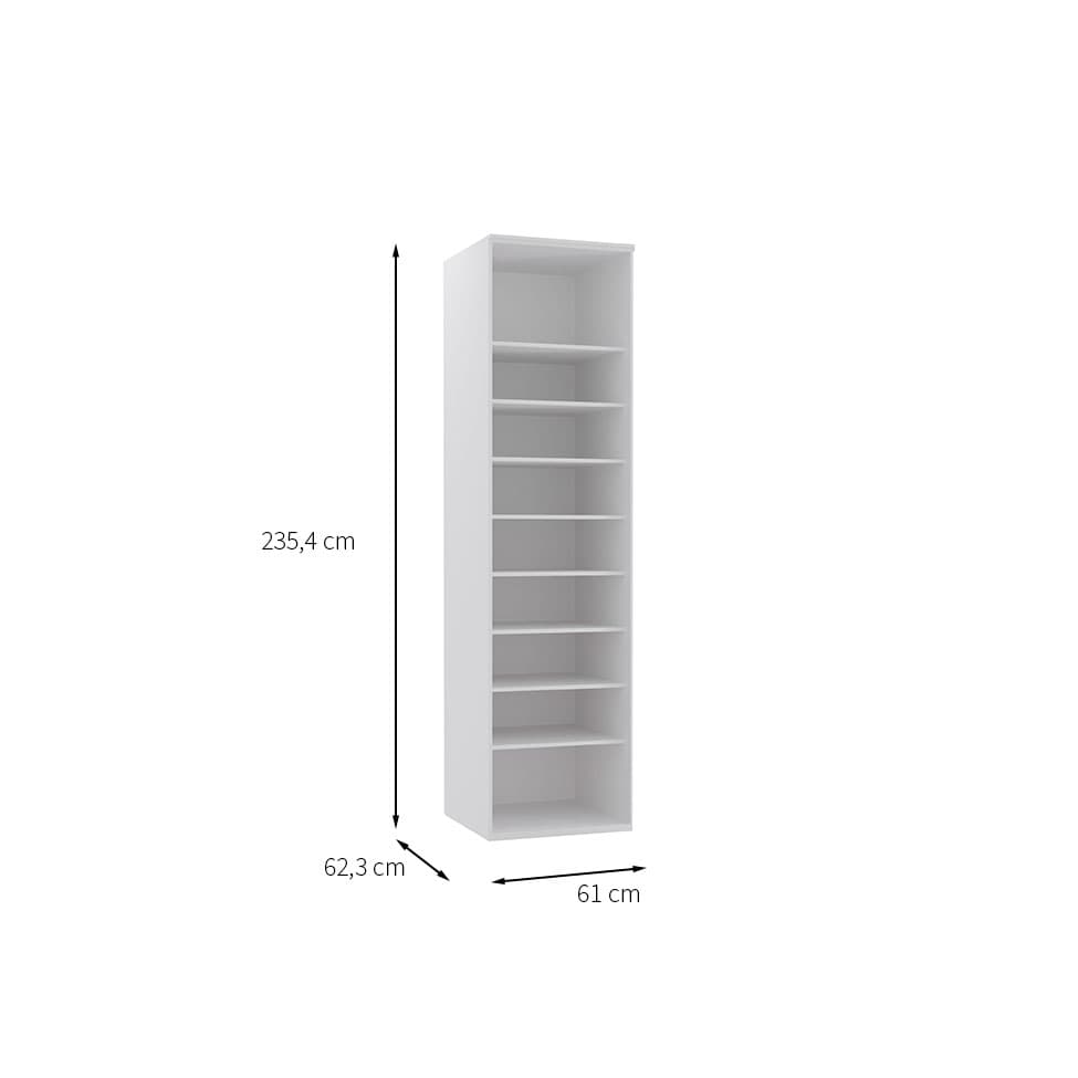 Guarda-Roupa Modulado Elite 2 Portas Branco