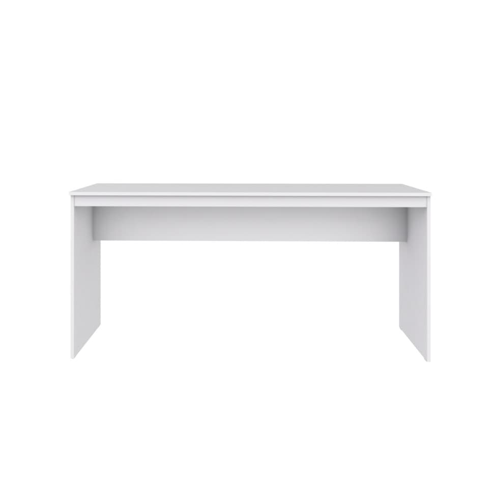 Mesa de Escritório Diretor Branca 160 cm