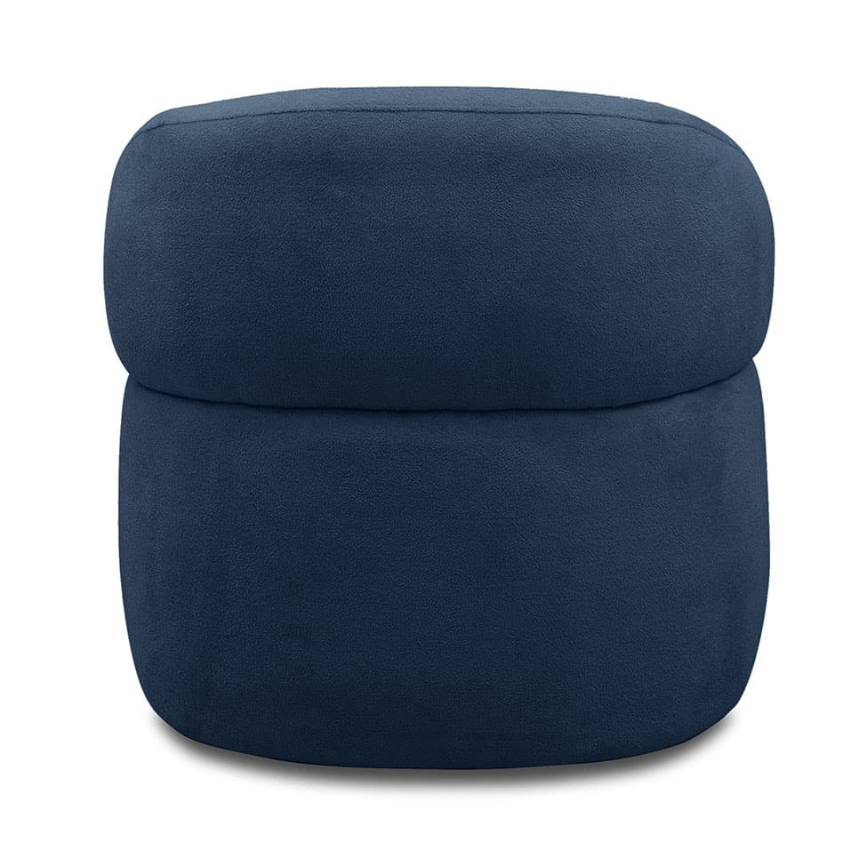 Poltrona Giratória Carmin Azul