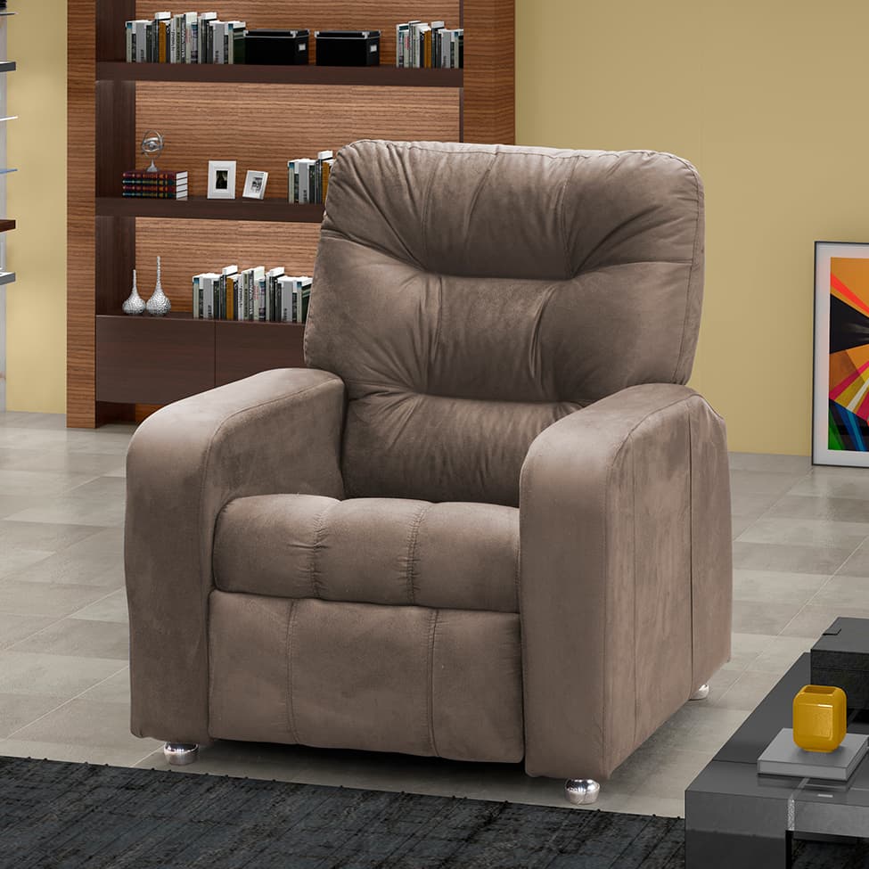 Poltrona Reclinável Mx-7 Azera Capuccino