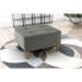 Puff Piva Suede Cinza