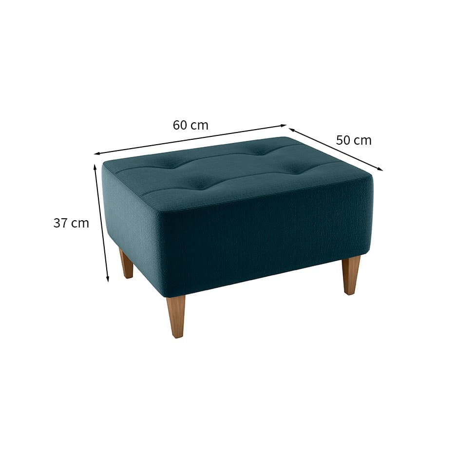Puff Piva Suede Petróleo
