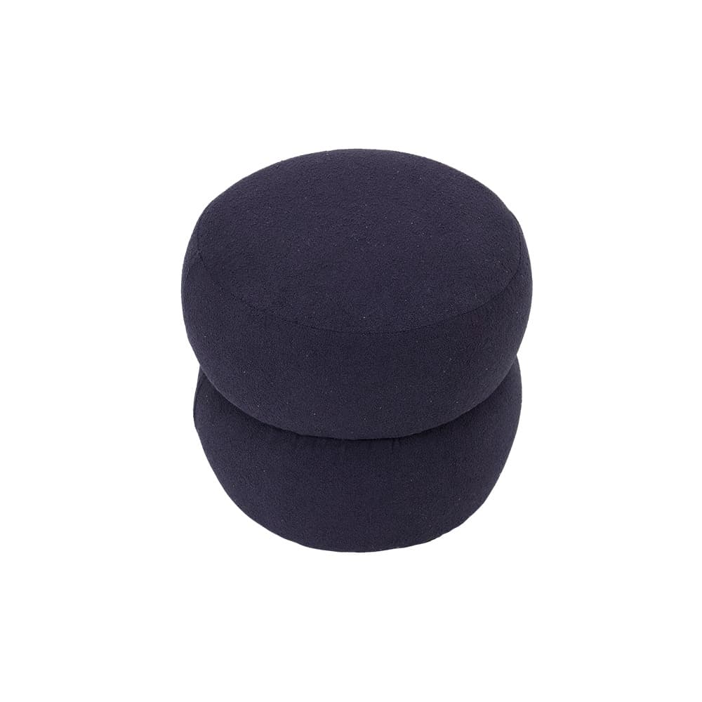 Puff Respiro Poliéster Azul