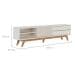 Rack Veneza 1 PT 2 GV Off White 200 cm