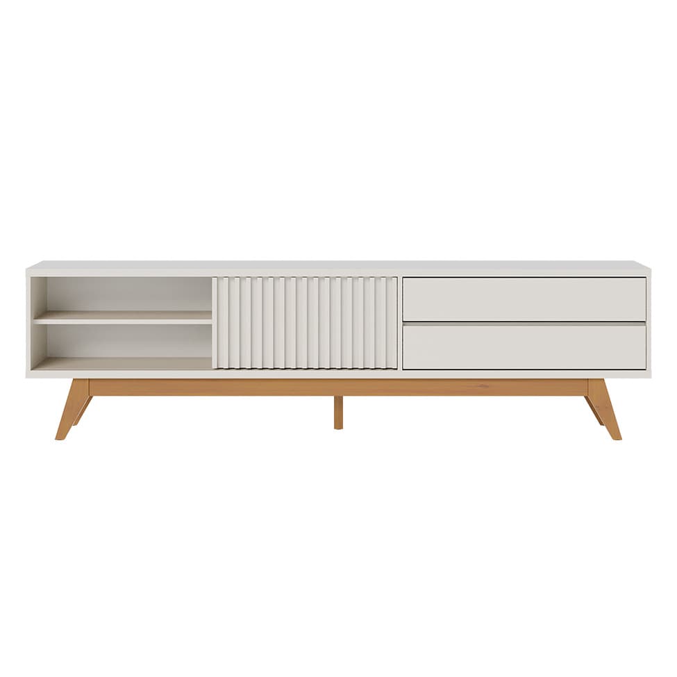 Rack Veneza 1 PT 2 GV Off White 200 cm