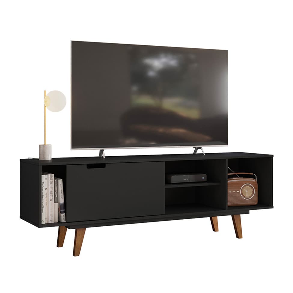 Rack Vintage Óregon Preto 162 cm
