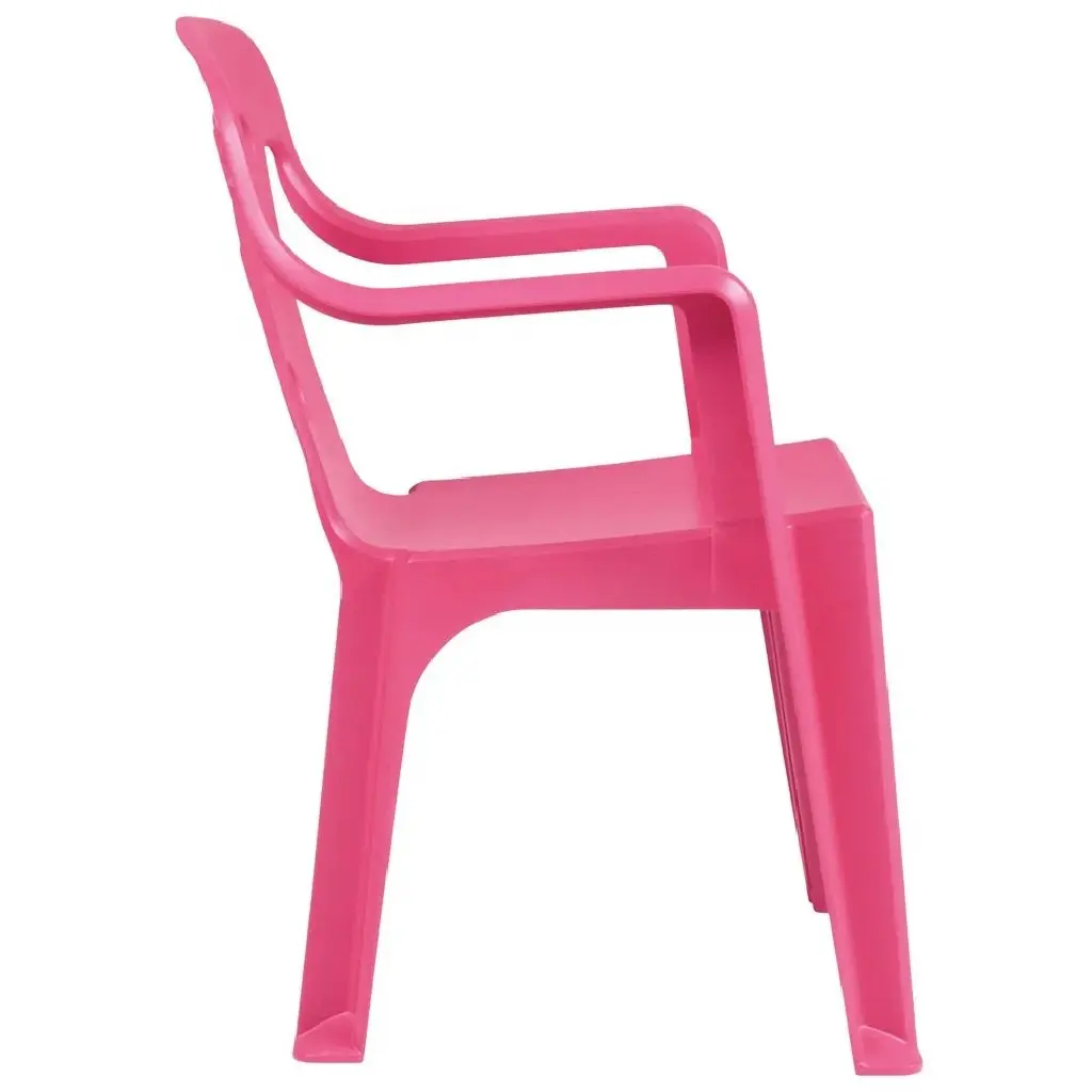 Kit Mesinha + 2 Cadeiras Infantil Rosa - Mor