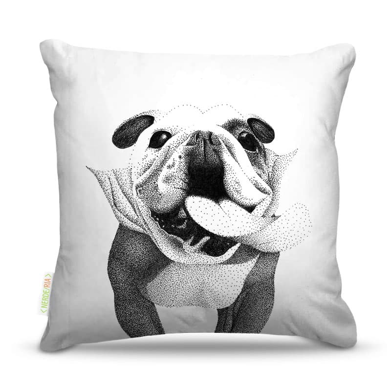 Almofada Bulldog Pontialismo 45X45Cm