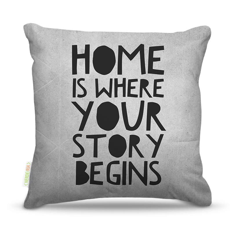 Almofadas Nerderia Home Cinza