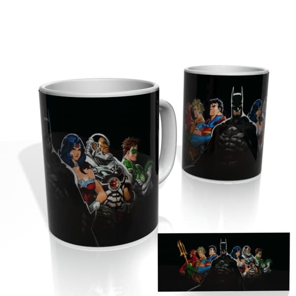 Caneca Nerderia Dc Comics