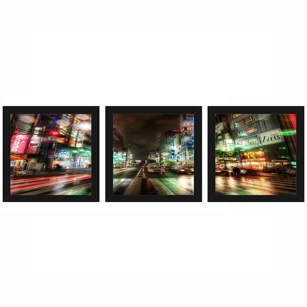 Combo Quadro Decorativo 20X20Cm X3