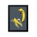 Quadro Banana Crime 33X43cm