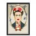 Quadro Caixa Com Led Frida