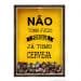 Quadro Decorativo Nerderia 33x43cm