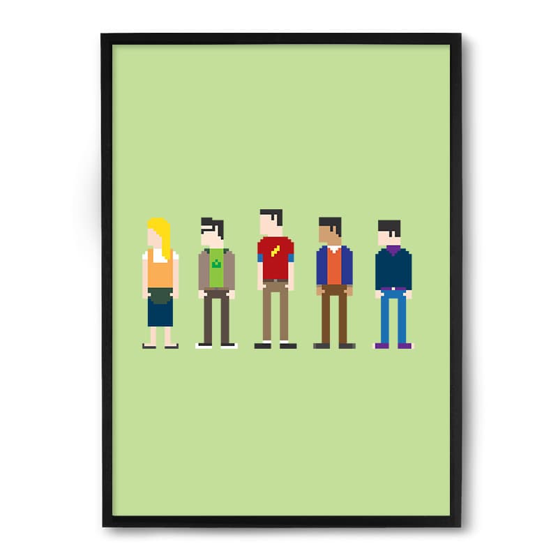 Quadro Nerderia Big Bang Pixels