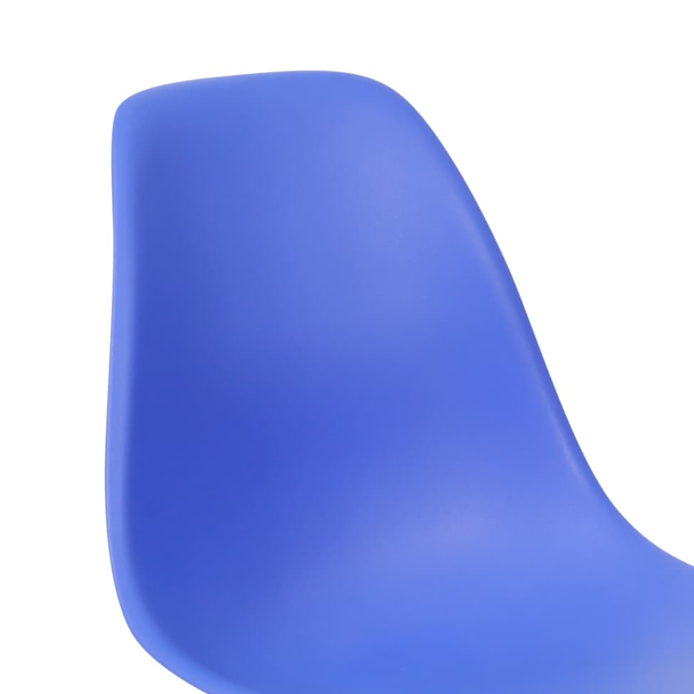 Cadeira DKR com Rodízios Azul Escuro
