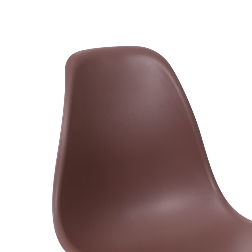 Cadeira DKR com Rodízios Café