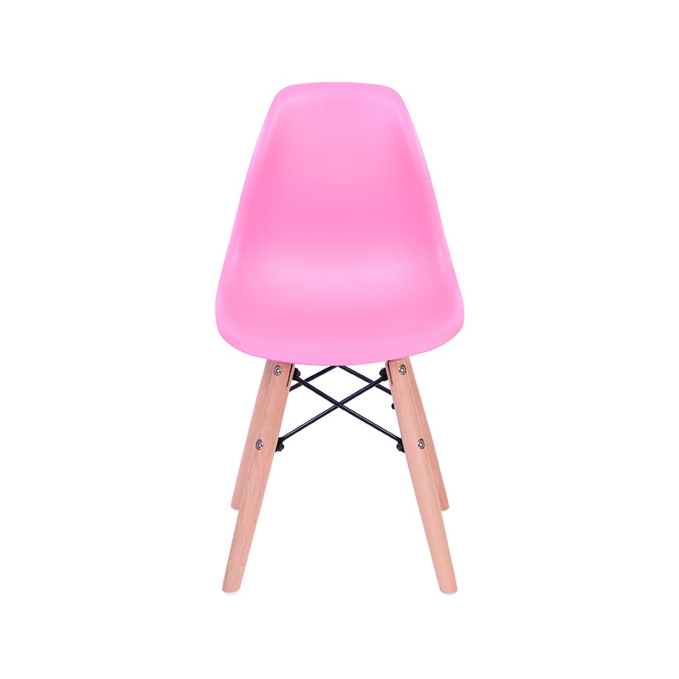 Cadeira Infantil Eames Rosa