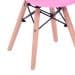 Cadeira Infantil Eames Rosa