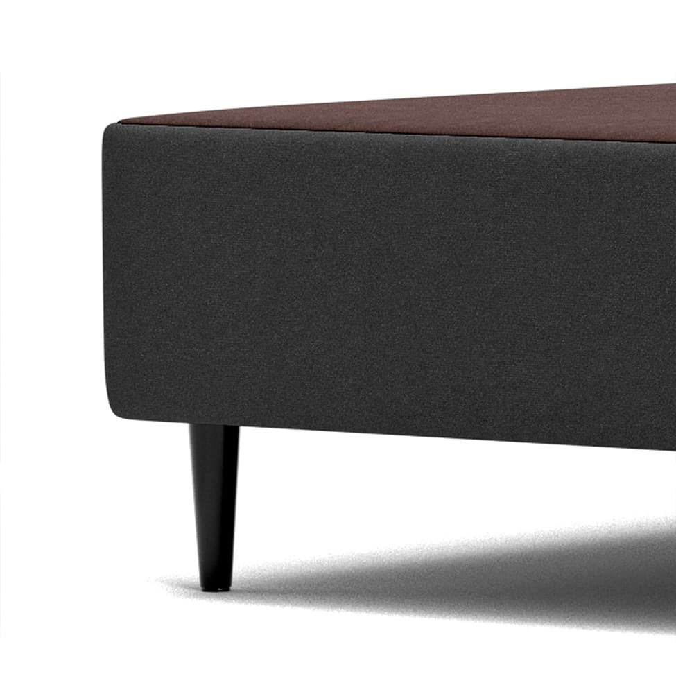 Base Box Super King Size Camurça I Cinza