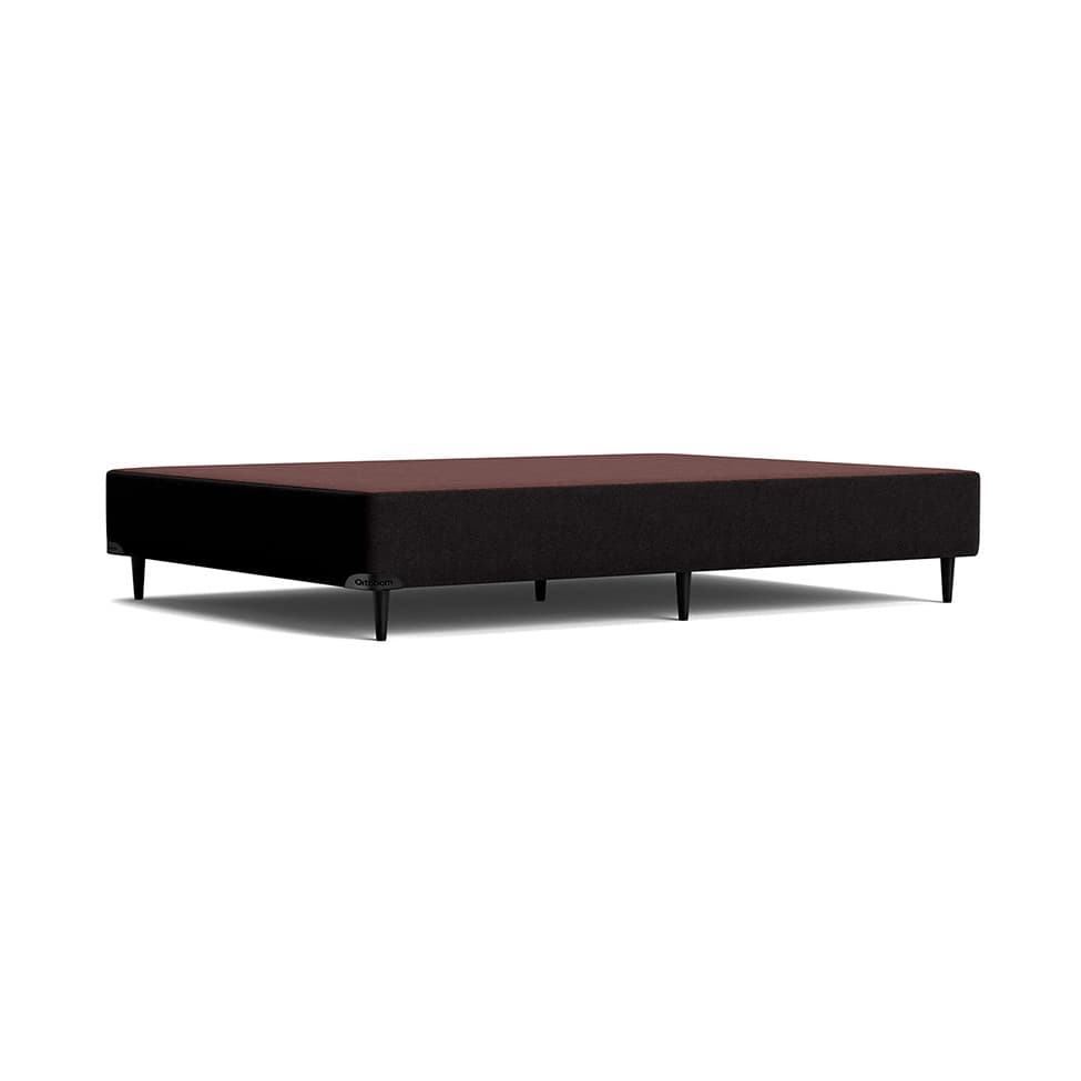 Base para Cama Box Casal Camurça I Preta