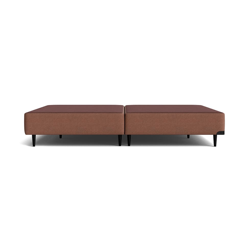 Base para Cama Box Queen Camurça I Creme