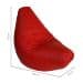 Puff Meia Lua Vermelho