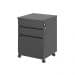 Arquivo com 3 Gavetas Medina Preto Onix