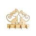 Porta Chaves Mdf Cru Gatos