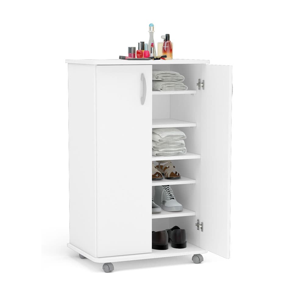 Armário Limeira Baixo 2 Portas Branco