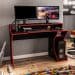 Mesa Gamer Fremont Preta e Vermelha