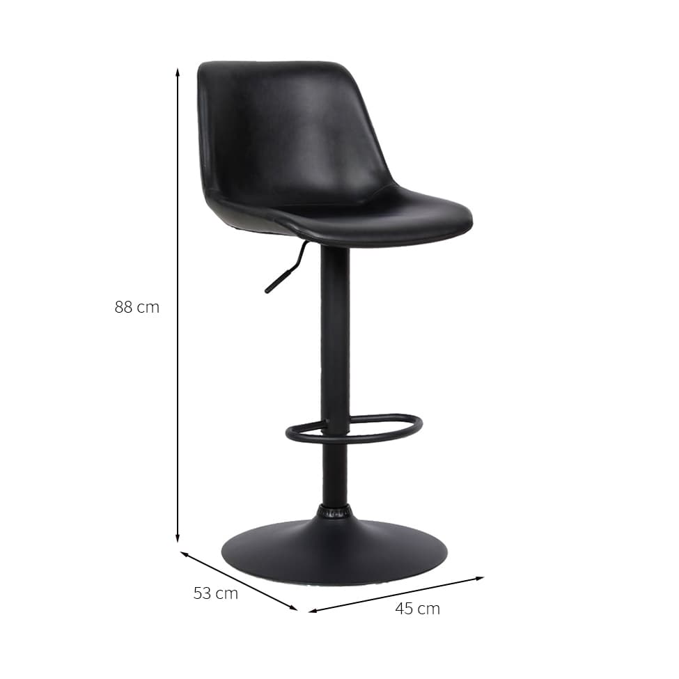 Banqueta Gênova II Preta