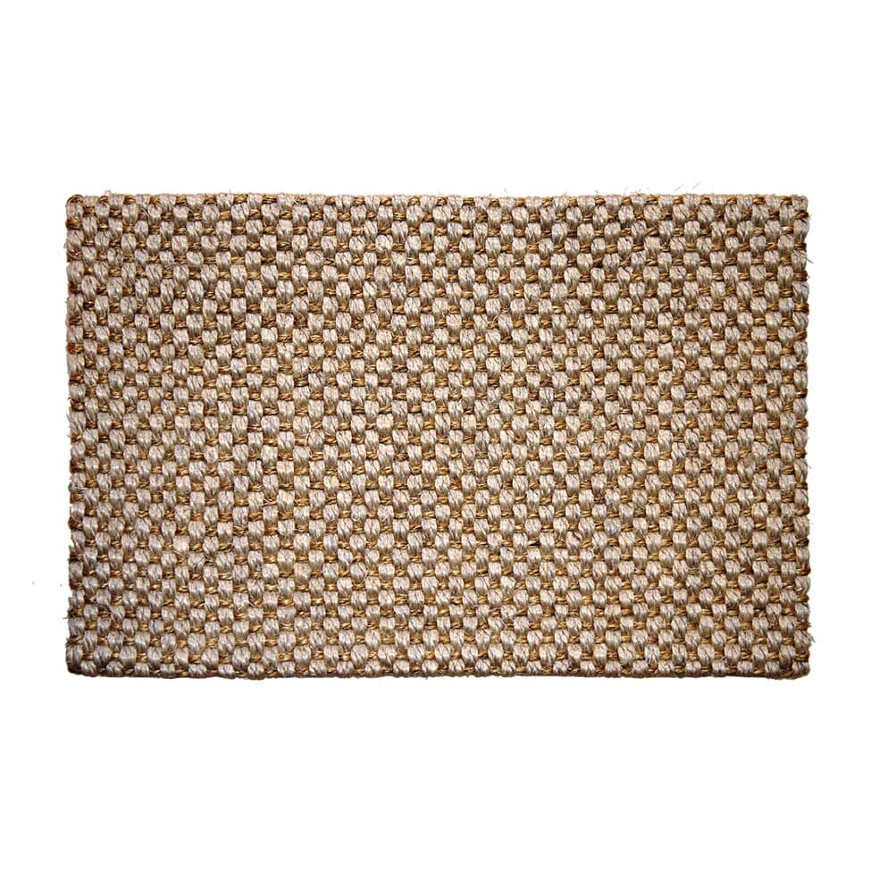 Capacho Liso 45x75 cm Areia e Camelo Apaeb