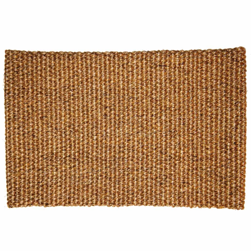 Capacho Liso Inês 40x60 Cm Camelo Apaeb