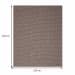 Tapete Essential 200x250 cm Marrom