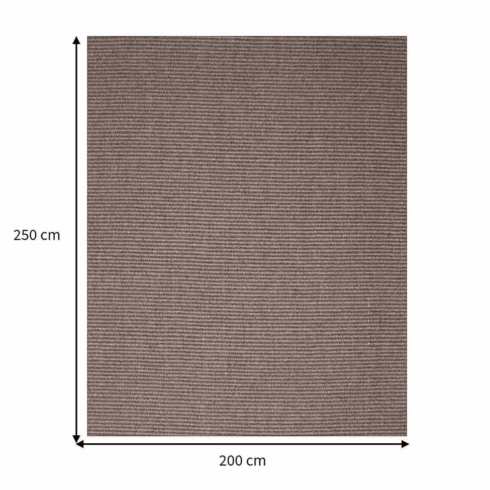 Tapete Essential 200x250 cm Marrom
