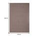 Tapete Essential 200x300 cm Marrom